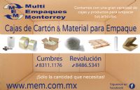 Cajas de Cartón - Multi Empaques Monterrey