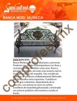 venta de banca para jardin - nacional