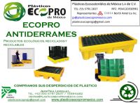 TARIMAS  ANTIDERRAMES. PLATAFORMAS ANTIDERRAMES. - PLASTICOS ECOPRO