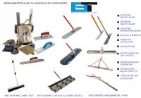 Herramienta de acabado P/ concreto - Beton Trowel