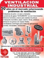 COLECTORES DE POLVO EN SECO - TECNOLOGIA Y VENTILACION PARA LA INDUSTRIA