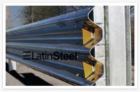 Defensas metálicas tres crestas