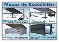 EQUIPOS DE EXPOSICIÓN SERIGRAFÍCA  ----- MARCOS DE VACIO PARED. ----   MESA DE LUZ  ULTRAVIOLETA - Toc Máquinas Industriales