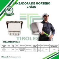 Lanzadora de Mortero 4 vías 