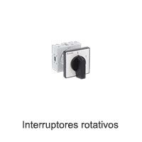 INTERRUPTORES ROTATIVOS 