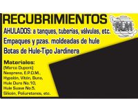 Recubrimientos de hule