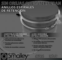 Anillos espirales de retención