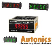 UNIDADES DE DISPLAY DIGITAL - AUTONICS MANUFACTURA